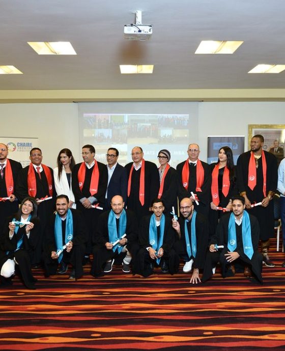 la cérémonie de remise des diplômes EDBA 2021-2022